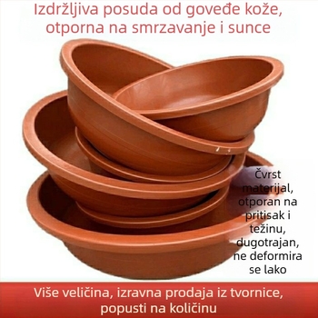Debela plastična kućna posuda – višestruka posuda za lice, povrće, kupanje i pranje stopala