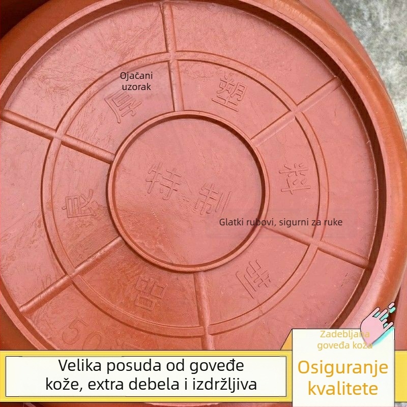 Debela plastična kućna posuda – višestruka posuda za lice, povrće, kupanje i pranje stopala