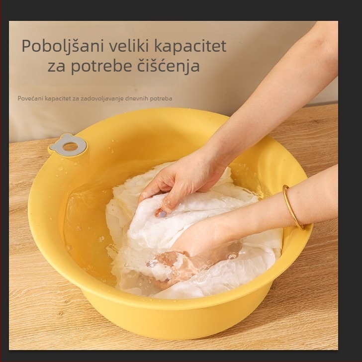 Plastični umivaonik za lice s Mickey motivom, zidni, bez bušenja, karikatura stil, za djecu i učenike