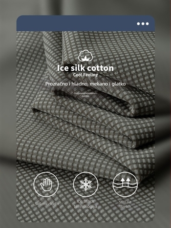 Muške ljetne sportske hlače, slim fit, lagane i prozračne, europski stil, casual