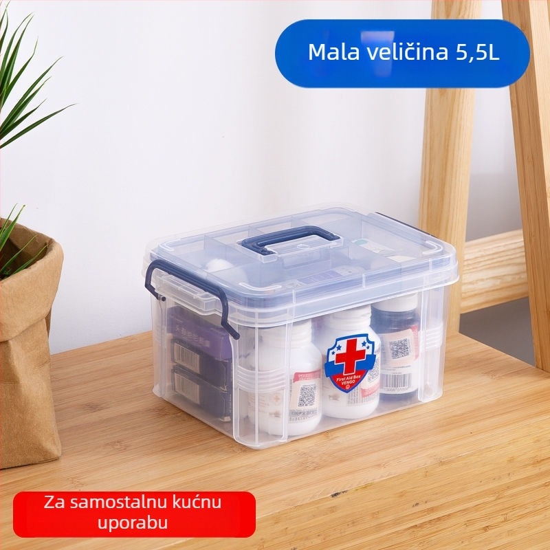 Kućna ljekarna, kutija za prvu pomoć, kutija za lijekove, velika medicinska kutija, komplet medicinskih kutija za dom, mala medicinska kutija