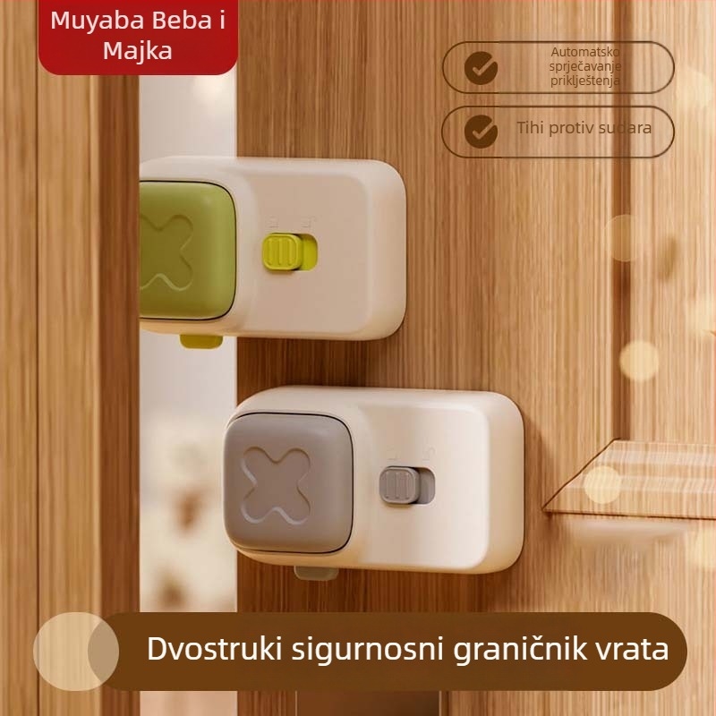 Dječji silikonski zaštitnik vrata – dvostruka sigurnost protiv zapinjanja prstiju