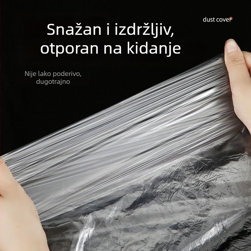Jednokratni zaštitni pokrov za prašinu za krevet i namještaj s elastičnim rubom