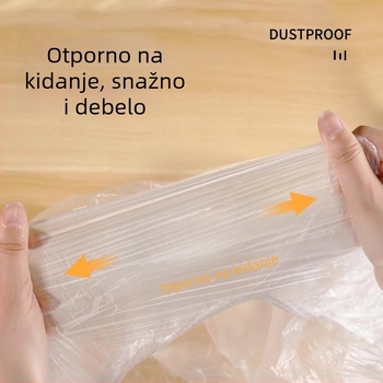 Jednokratna elastična navlaka za veliku postelju, potpuno pokrivanje namještaja i kauča, zaštita od prašine