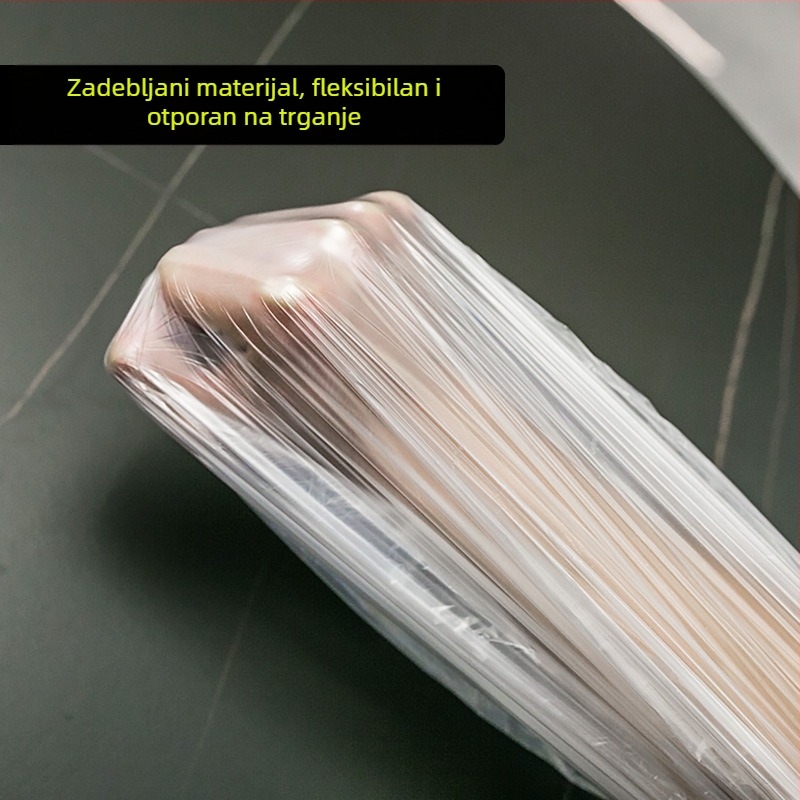Jednokratni zaštitni film protiv prašine za namještaj — zaštita kauča, kreveta i kućne upotrebe