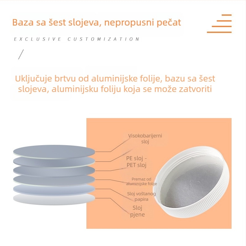 Plastični spremnik sa širokim otvorom za pakiranje hrane i kemikalija, kapacitet 800 ml / 1 L / 2 L, s poklopcem, model ZF-1LB, PP