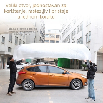 Nova jednokratna navlaka za krevet s vrpcom, zaštitna navlaka od prašine za namještaj, navlaka za krevet, kauč i stol