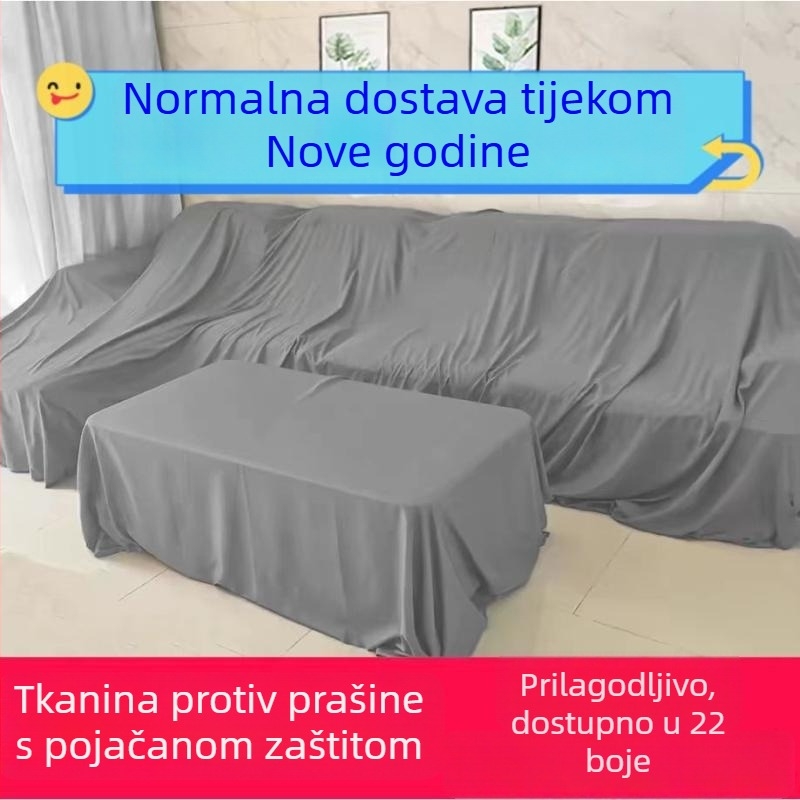 Navlaka za kauč od tkanine, zaštita od prašine za dnevni boravak