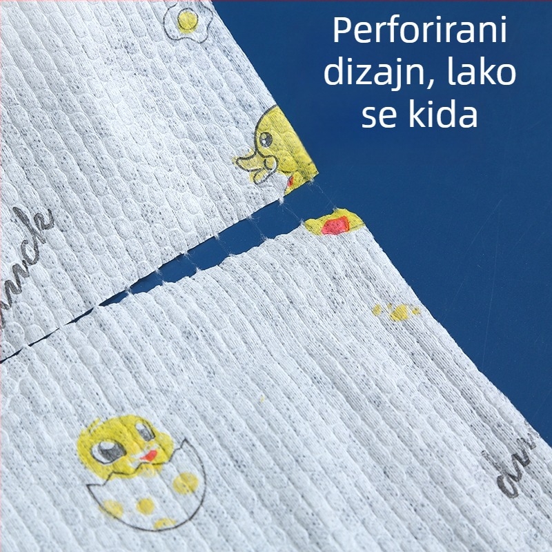 Jednokratna kuhinjska krpa od netkanog materijala, upija masnoću, dvostruka upotreba – mokro i suho, krpa za suđe
