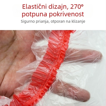 Jednokratna zaštitna navlaka za namještaj od PE filma, prozirna, otporna na prašinu i vlagu, za kauče i ostali namještaj