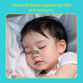 Dječji biljni nazalni flaster za olakšanje začepljenog nosa i suhoće