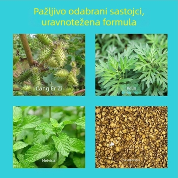 Dječji biljni nazalni flaster za olakšanje začepljenog nosa i suhoće