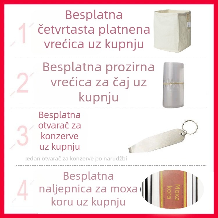 Kutija za skladištenje korice mandarine s pamukastim dnom i otporom na vlagu, velikog promjera, metalna posuda za dar