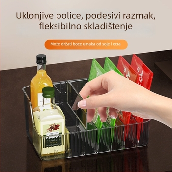Bez bušenja: viseća košarica za češnjak i đumbir, na vratima kuhinjskog ormarića, lako za čišćenje