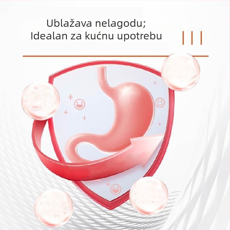 Plaster za gastrorefluks s akupunkturnim točkama za ublažavanje nelagode u želucu