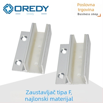 Orui automatski mehanizam vrata, 12 mm pendularni zaustavljač, nylon zaustavljač, lokator za staklena električna vrata, prekidač tipa F