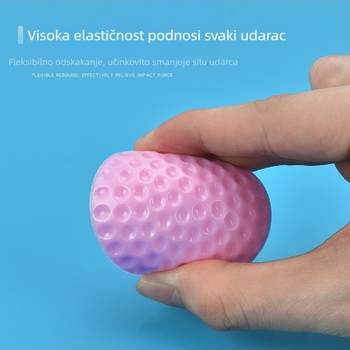 Silikonski zaštitnik za vrata, bez bušenja, plastični držač vrata za kupaonicu i prostoriju, gumeni amortizer, paket od 5 komada