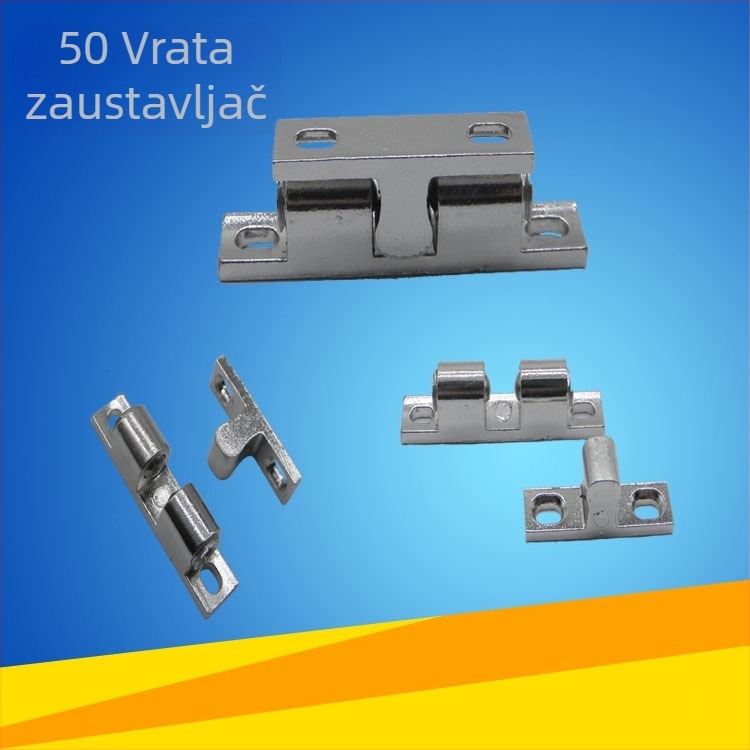 Stoper za vrata s perlicama, od cinkovog legiranog materijala