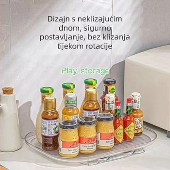 Srcolni rotirajući kuhinjski organizator za ploču i hladnjak