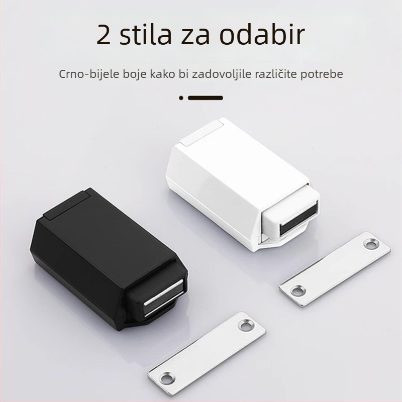 Teška magnetska ručica za vrata ormara i prostora — skriveni mehanizam otvaranja magnetom