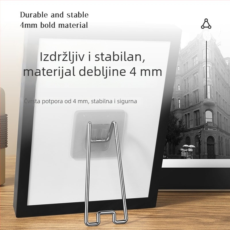 Stolni stalak za fotografiju okvir s izložbom medalja i certifikata, vertikalna staklena podloga