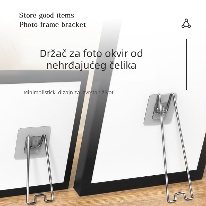 Stolni stalak za fotografiju okvir s izložbom medalja i certifikata, vertikalna staklena podloga