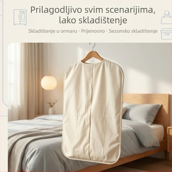 Zaštitni pokrov za odjeću od pamuka – zaštita od prašine za odijela i kapute