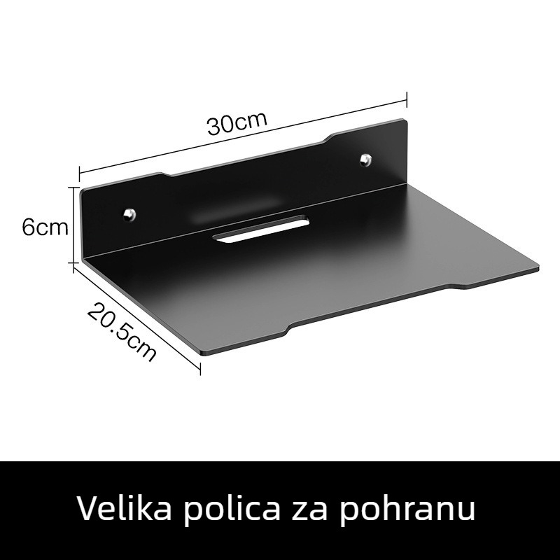 Zidni držač za router, bez bušenja, držač za kamere, kućni nadzor