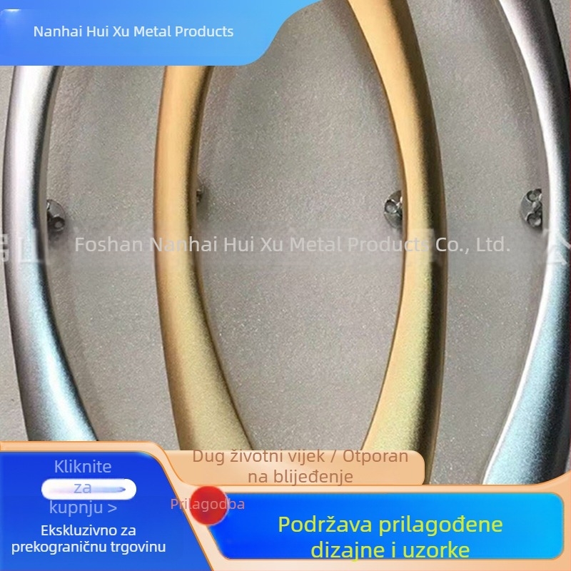 Aluminijska kvaka za klizna vrata od legure aluminija, teška i velika za balkonska vrata