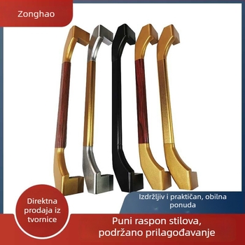 Teška ručka od aluminijske legure za balkonske klizne vrata i prozore, moderan europski stil