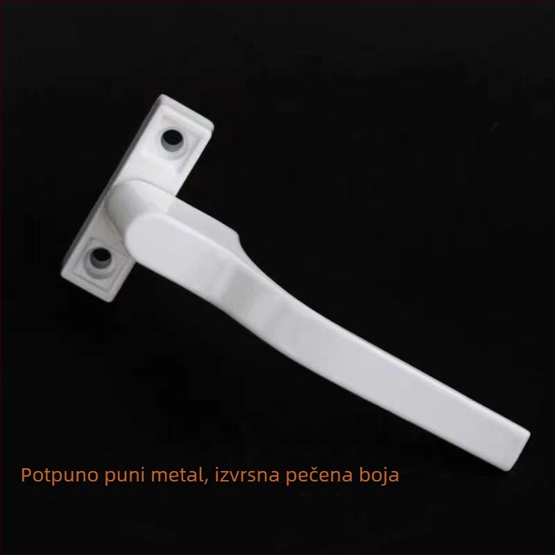 Drška za prozor od plastiko-čeličnog materijala, klizni prozor, višepoložajna spojna ručka, prijenosna ručka, metalna ručka
