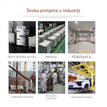 Podesiva ručka za vrata zamrzivača i skladišta na hladno, ručka za vrata pećnice i parnog ormarića, brava za vrata industrijskih uređaja – prilagodljivo