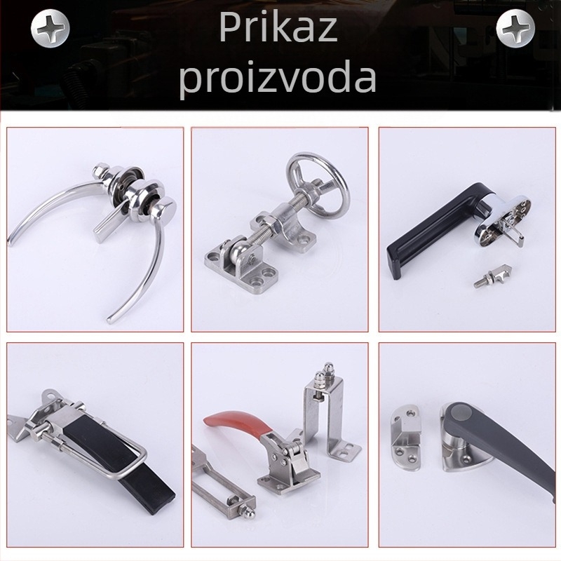 Podesiva ručka za vrata zamrzivača i skladišta na hladno, ručka za vrata pećnice i parnog ormarića, brava za vrata industrijskih uređaja – prilagodljivo