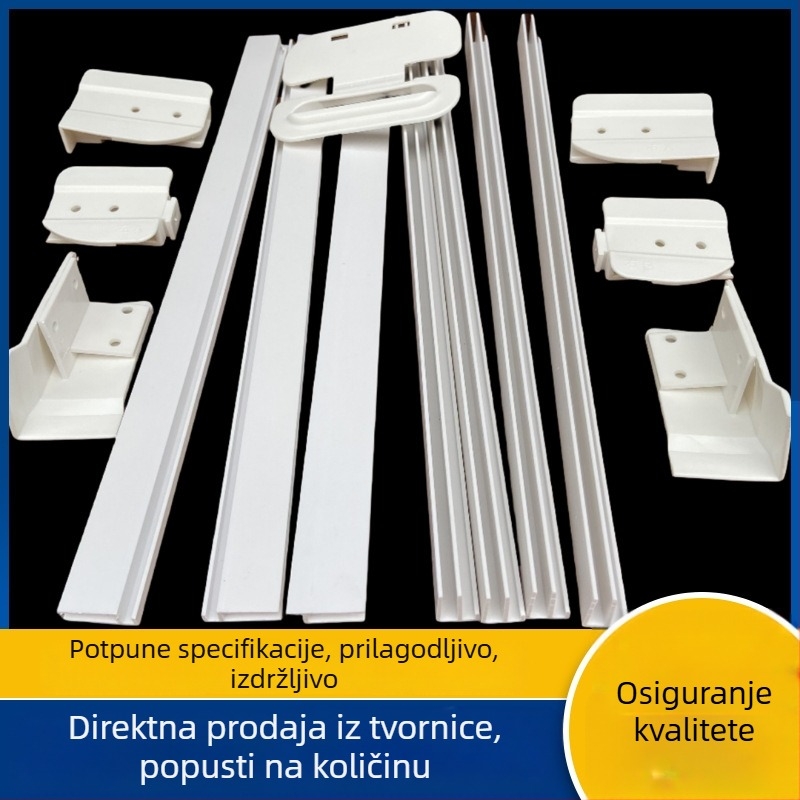 PVC sklopiva kutija za pohranu s dodacima: rubne trake, kutne kopče i ponovo upotrebljivi okvir