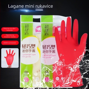 Tengli nitrilne jednokratne rukavice za čišćenje, pranje i kućanske poslove