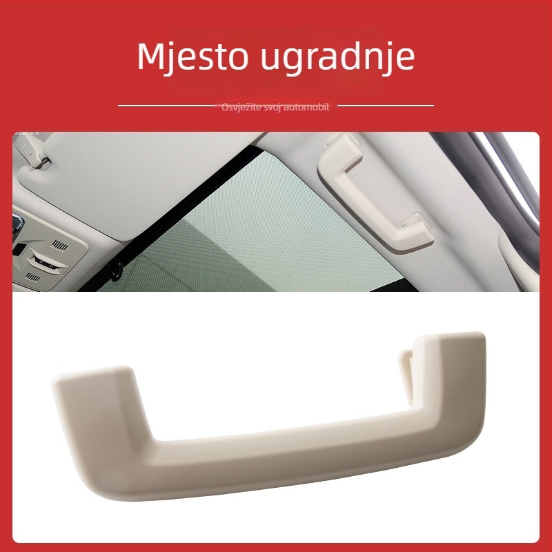 Bež plastični unutarnji naslon za ruku i kvaka vrata za Land Rover Discovery 4, Freelander 2 i Range Rover Sport