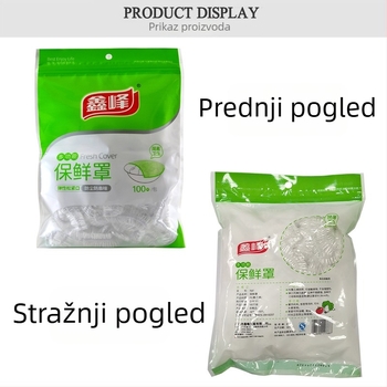 Xinfeng Jednokratni pokrov za očuvanje svježine s elastičnim rubom, višenamjenski kućni pokrov protiv prašine, kvaliteta hrane