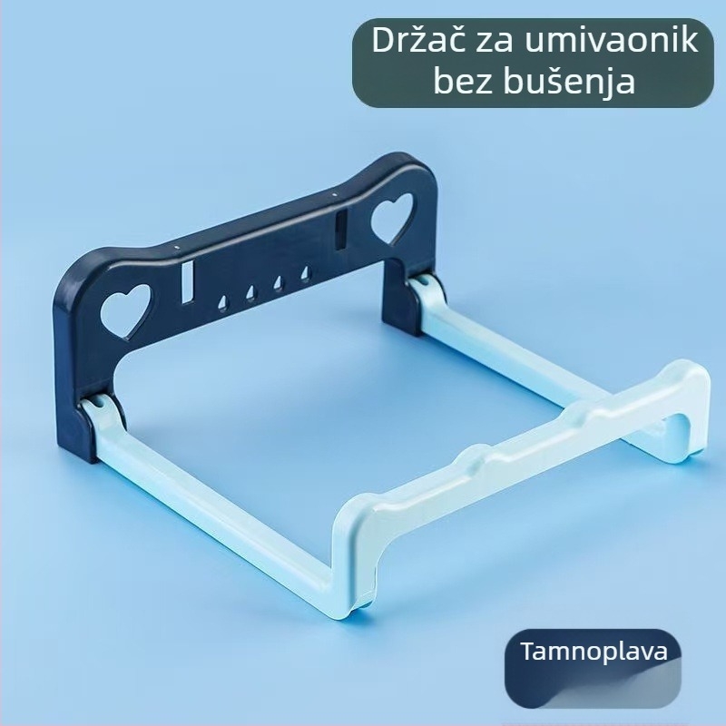 Sklopivi zidni organizator za umivaonik – skladišni prostor za kupaonicu