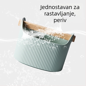 Spremnik za taloge kave, veliki kapacitet, čvrsto tijelo, kućna upotreba, luksuzno-retro dizajn