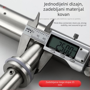 Kvaka za staklena vrata, debeli klizni ručaj, velika kupaonska ručka