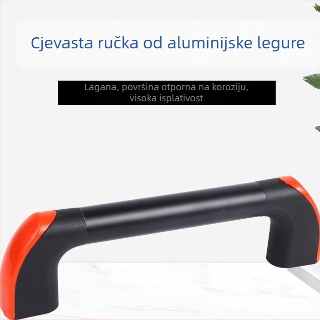Aluminijske cijevne ručke za ormariće, CNC aluminijske ručke za ormariće, teške CNC ručke za vrata