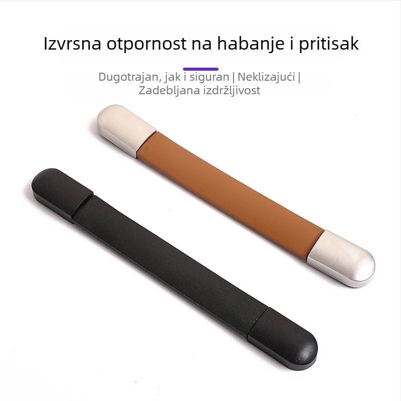 Plastična ručka za kovčege, jednofarbna, minimalistički luksuz