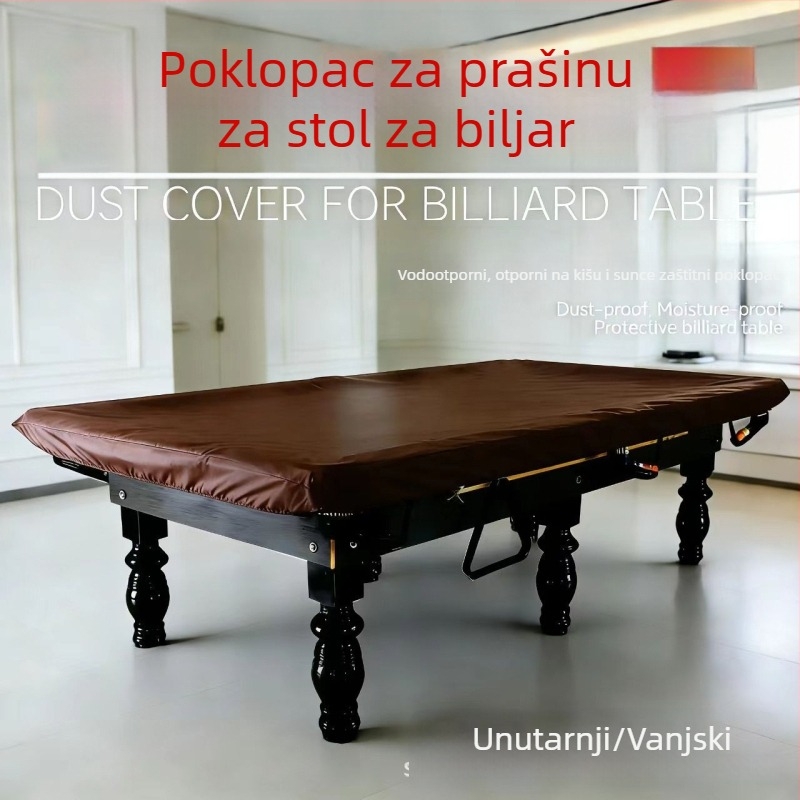 Navlaka za stol za bilijar i stolni tenis – zaštita od prašine, vodootpornost, UV zaštita