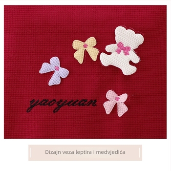 Vodootporna pregača s velikom džepom, jednobojna, za odrasle, otporna na mrlje, dvostrano nošena, s dugim rukavima