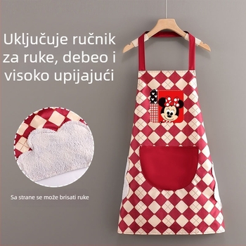 Vodootporna PVC pregača za kuhanje i rad u kuhinji, otporna na mrlje i ulje, lako brisanje, bez rukava, pojas, za muškarce i žene