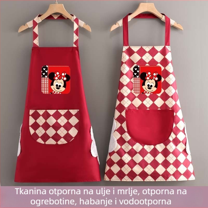 Vodootporna PVC pregača za kuhanje i rad u kuhinji, otporna na mrlje i ulje, lako brisanje, bez rukava, pojas, za muškarce i žene