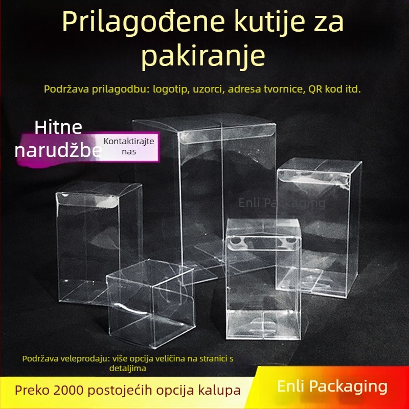 Prozirna PVC kutija za figurice i modele automobila – skladištenje, zaštita od prašine, plastična kutija za izlaganje