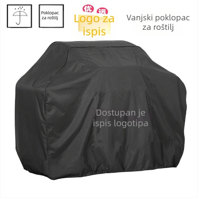 Vanjski pokrov za roštilj, prašiniotporan i vodootporan, 210T model