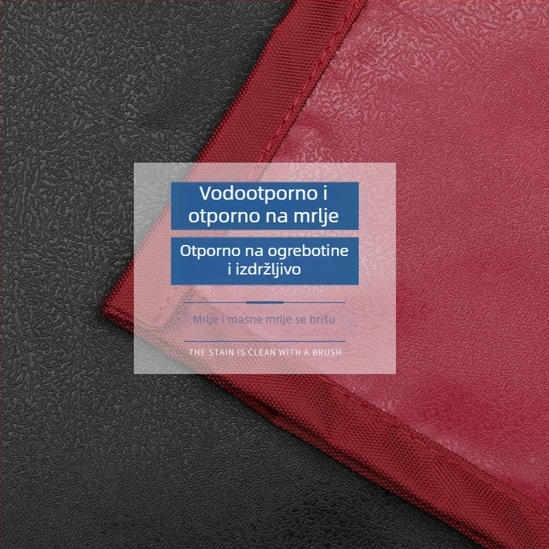 Proširena bezrukavna pregača, vodootporna i otporna na ulje, s otisnutim logom, za komercijalno ugostiteljstvo