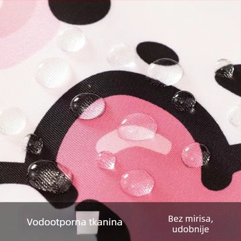 Kuhinjska pregača s karikaturom, vodootporna i otporna na ulje, ženska šarmantna radna odjeća, otporna na mrlje i habanje